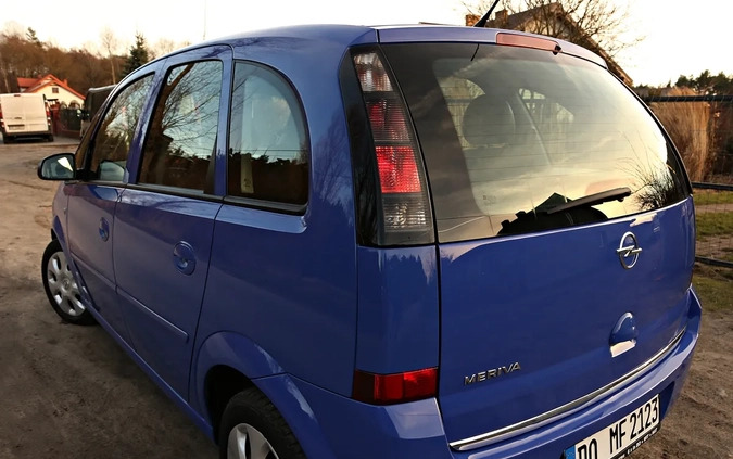 Opel Meriva cena 10600 przebieg: 175500, rok produkcji 2006 z Gostynin małe 781